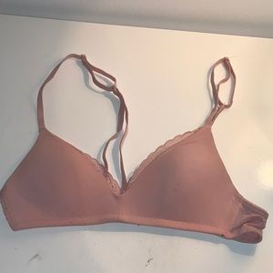 Pink aerie bra